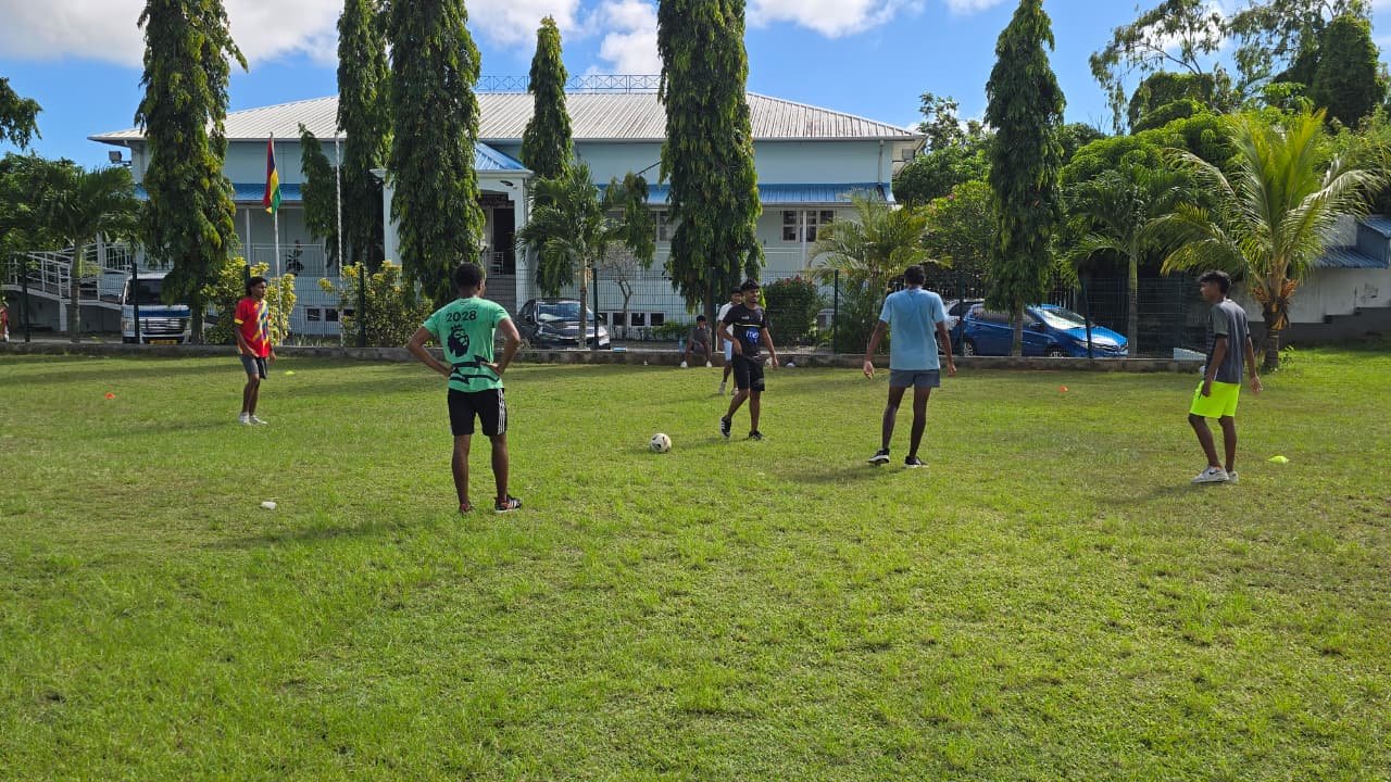 Students in action on the sports field